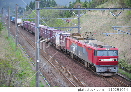 Kaikyo Line Shiuchi-Kikonai JR Freight EH500-39 (Sendai) 110291054
