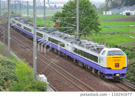 Kaikyo Line Kikonai-Shirouchi JR Hokkaido 485 series 3000 series A formation (Aomori) Shiratori Kaikyo Line Kikonai-Shirouchi JR Hokkaido 485 series 3000 series A formation (Aomori) Shiratori 110291077