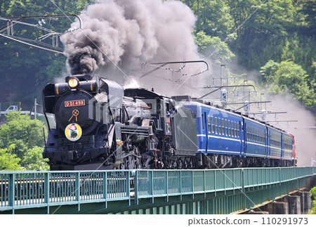 中央幹線鹽崎~韭崎 JR東日本 D51-498+12系+DE10-1698(高崎) 中央幹線鹽崎~韭崎 JR東日本 D51-498+12系+DE10-1698(高崎) 110291973