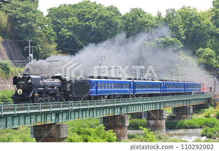 中央幹線鹽崎～韭崎 JR東日本 D51-498+12系+DE10-1698（高崎） 110292002