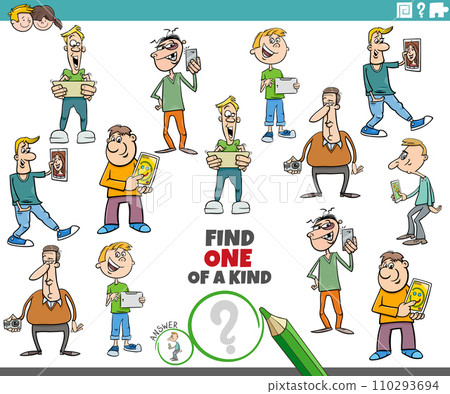 one of a kind activity with people and electronic devices 110293694
