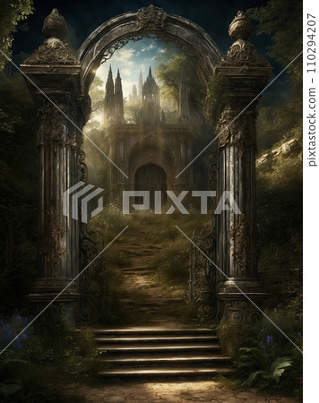 Gate to the mythical city 110294207
