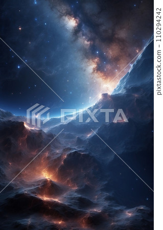 Starry deep space 110294242