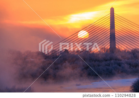 Early morning storm 110294828