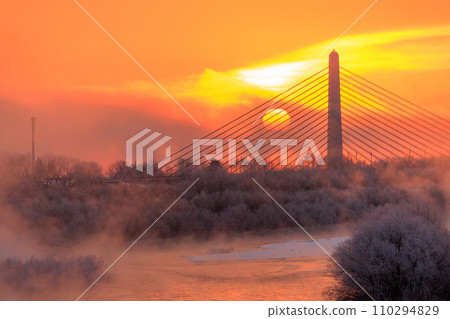 Early morning storm 110294829