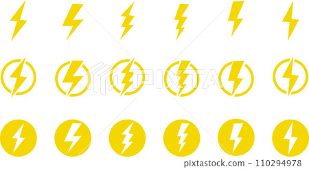 color electricity mark set color electricity mark set 110294978