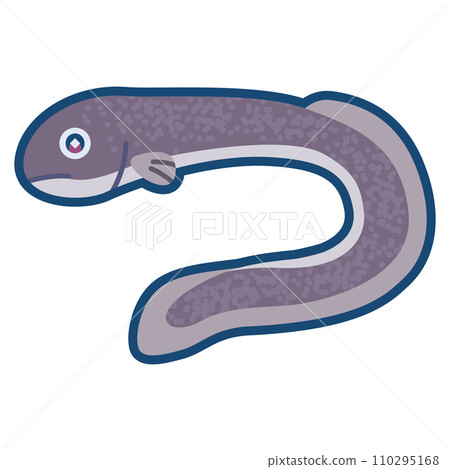 可愛的日本鰻魚圖 110295168