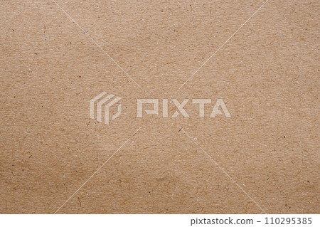 Brown paper eco recycled kraft sheet texture cardboard background 110295385