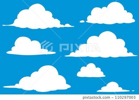 卡通插畫集_雲 110297003