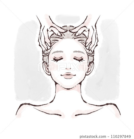 Illustration material of women and girls 110297849