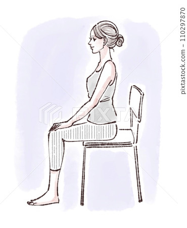 婦女和女孩插畫素材 婦女和女孩插畫素材 110297870