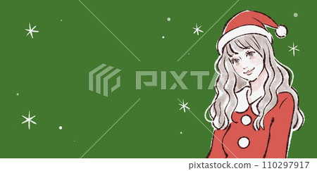 婦女和女孩插畫素材 110297917