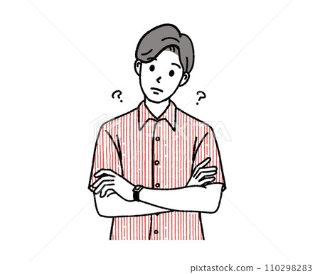 Illustration material of men 110298283