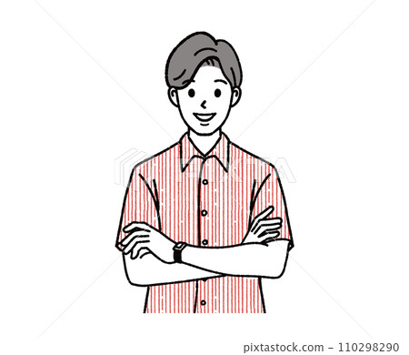 Illustration material of men Illustration material of men 110298290