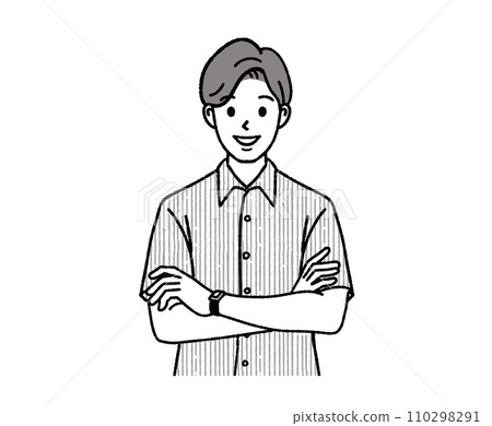 男人的插圖素材 110298291