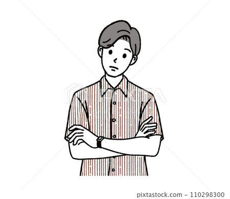 男人的插圖素材 110298300