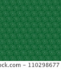 龍蔓藤花紋圖案綠色 110298677