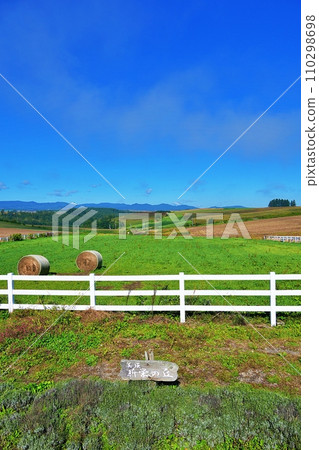 北海道美瑛町信榮之丘展望公園風景 110298698