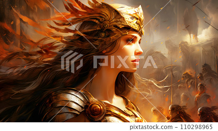 希臘神話中雅典娜的形象特徵 110298965