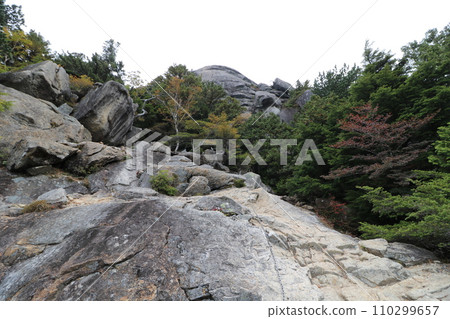 Climbing Mt. Kinpu in Yamanashi Prefecture in October 2023 Climbing Mt. Kinpu in Yamanashi Prefecture in October 2023 110299657