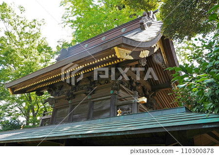 The main building of Makata Shrine [Sakura City, Chiba Prefecture] 110300878