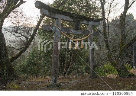 白香權現所在的熊野神社鳥居 110300894