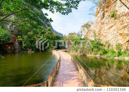 Khao Gnu Stone Park in Thailand 110301386
