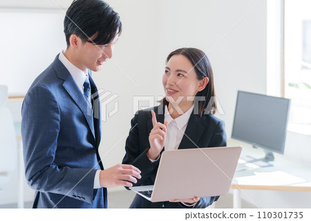 Business person talking Business person talking 110301735