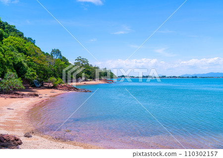 The Pink Coast or Lan Him Chomphu at Chanthaburi in Thailand 110302157