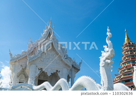 Wat Huay Pla Kang in Chiang Rai, Thailand 110302636