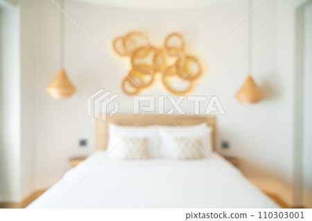 abstract blur bedroom for background 110303001