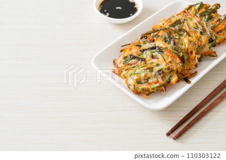 Pajeon or Korean pancake or Korean pizza Pajeon or Korean pancake or Korean pizza 110303122