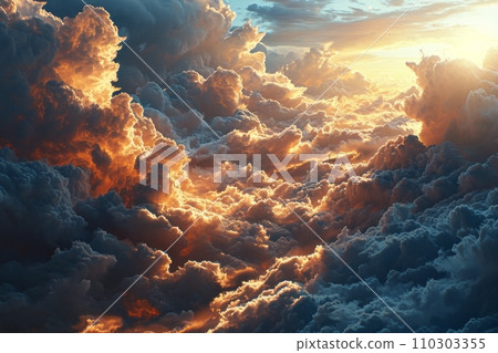 The path to the shining gates of heaven The grand ascent to eternal peace AI image 14 The path to the shining gates of heaven The grand ascent to eternal peace AI image 14 110303355