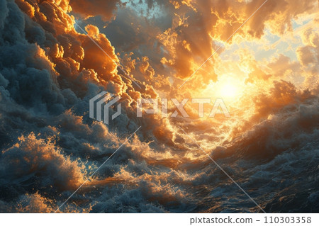 The path to the shining gates of heaven The grand ascent to eternal peace AI image 17 The path to the shining gates of heaven The grand ascent to eternal peace AI image 17 110303358