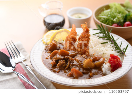 Shrimp fry curry Shrimp fry curry 110303797