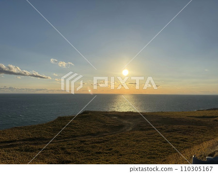 初冬的太平洋海濱線上 110305167