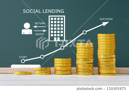 Image of increasing money through social lending Image of increasing money through social lending 110305875