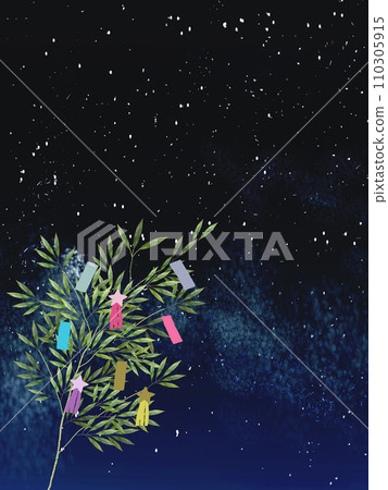 竹星空背景 space_vertical 竹星空背景 space_vertical 110305915