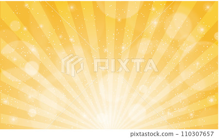 閃光輻射背景黃色 110307657