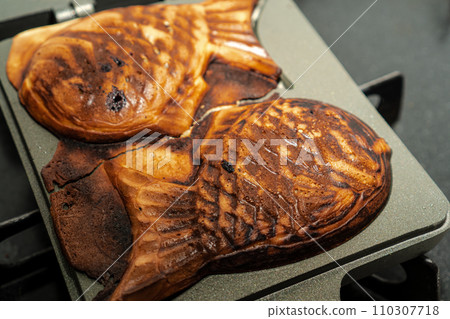 燒焦的自製鯛魚燒 110307718