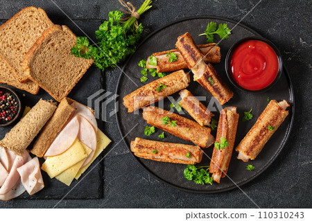 ham and cheese french whole wheat toast roll ups ham and cheese french whole wheat toast roll ups 110310243