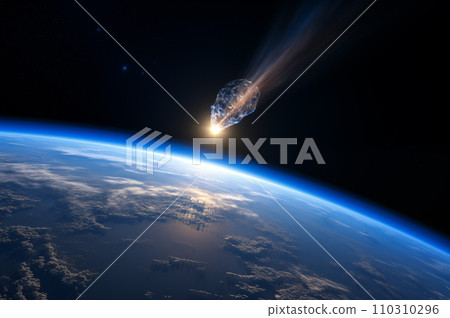 從外太空飛向地球的隕石:人工智慧生成的圖像 從外太空飛向地球的隕石:人工智慧生成的圖像 110310296