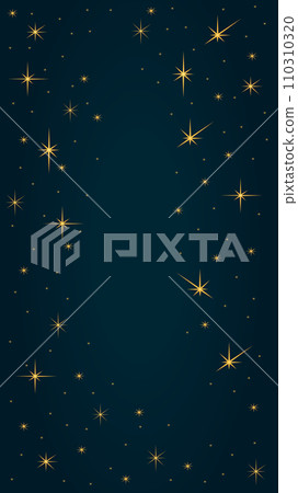 Abstract golden star sky vertical background vector illustration Abstract golden star sky vertical background vector illustration 110310320