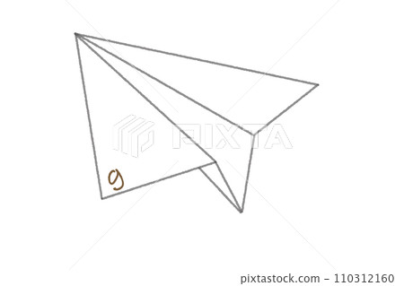 紙飛機字母 g 右 紙飛機字母 g 右 110312160