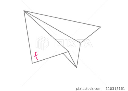 紙飛機字母 f 左 110312161