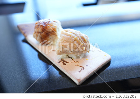 Japanese cuisine Nigiri Sushi Conger eel Japanese cuisine Nigiri Sushi Conger eel 110312202