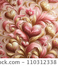 Background material of colorful flowers 110312338