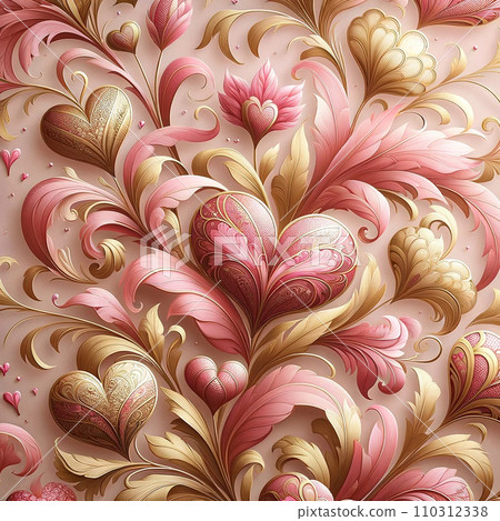 Background material of colorful flowers 110312338