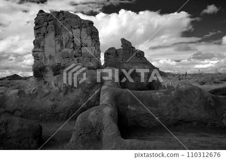 Casa Grande National Monument monochrome 110312676