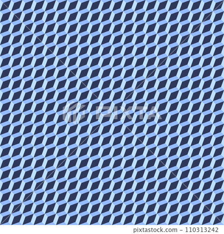 Blue square pattern, background material 110313242